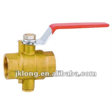 J2021 Brass Ball Valve with Drain F/F